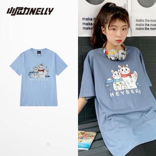 Áo Thun Tay Ngắn Chất Liệu Cotton Thời Trang Dành Cho Cả Nam Và Nữ