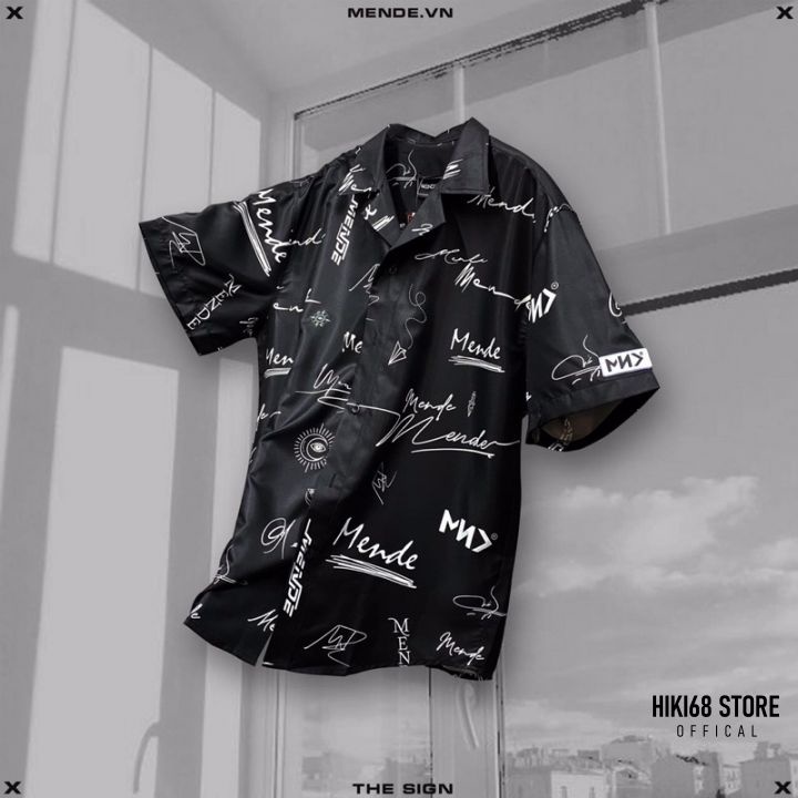 Áo Sơ Mi Mende The Sign Shirt Lụa Mềm 100% | BigBuy360 - bigbuy360.vn