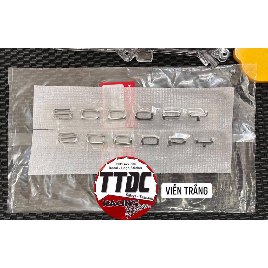 Tem Scoopy Chính Hãng Honda đủ màu