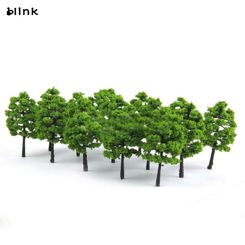 Set 20 mô hình cây xanh tiểu cảnh bằng nhựa thiết kế sáng tạo