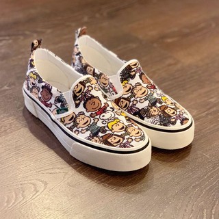 Giày lười Unisex in hình Snoopy 2