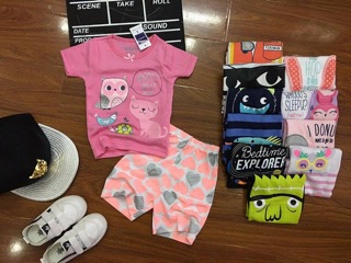 Combo 4 Bộ bé gái borip 50k/bộ