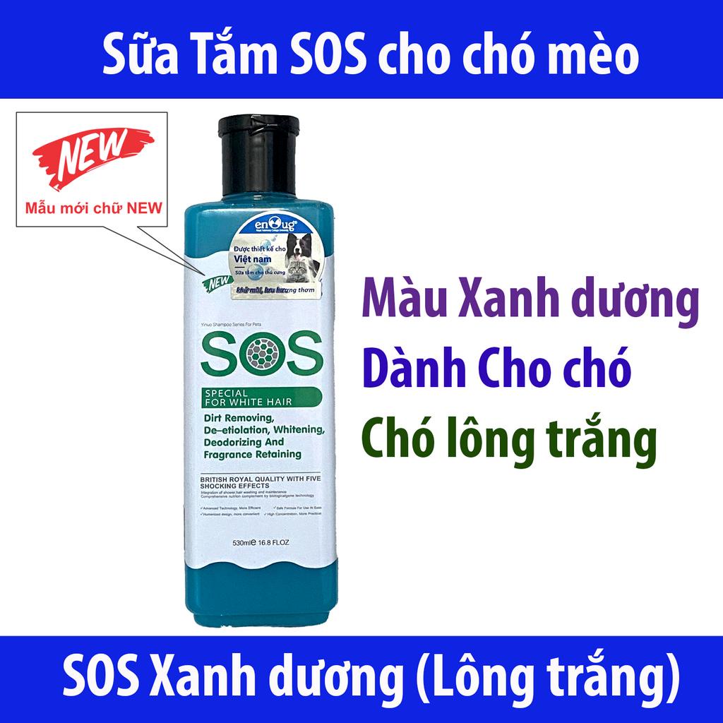 SOS Sữa tắm cho chó mèo ORGO (đủ màu)