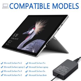 Bộ Sạc Cổng Usb Cho Microsoft Surface Pro 6 / 5 / 4 / 3