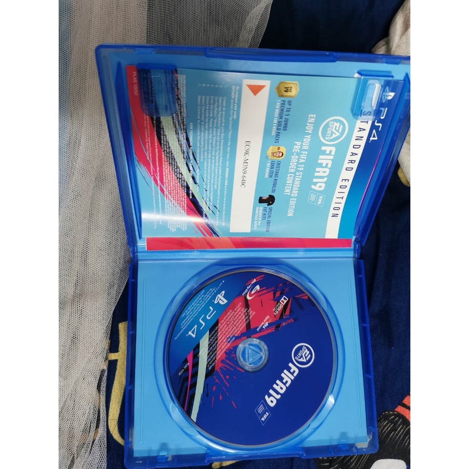 Đĩa game PS4 FIFA 18 và FIFA 19 không hộp đầy đủ