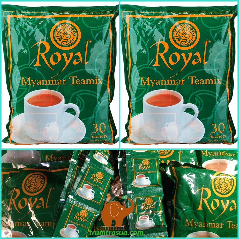 Trà Sữa Truyền Thống Combo 4 Gói Nhỏ Teh tarik, Sunday Teamix, Platinum, Royal tea