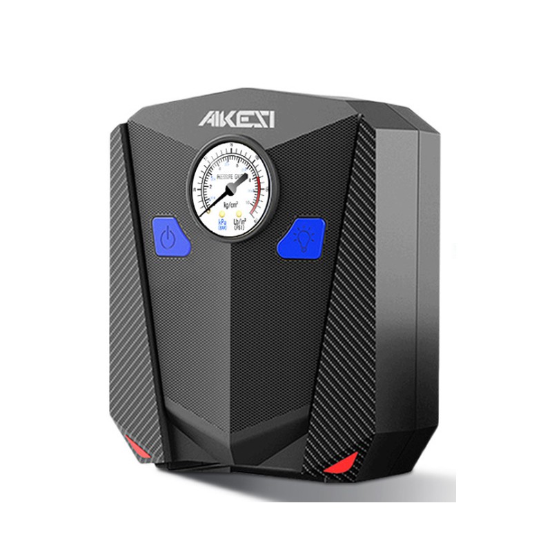 Bơm Lốp Ô Tô AIKESI - Loại Kim Đồng Hồ,Lực Bơm Mạnh