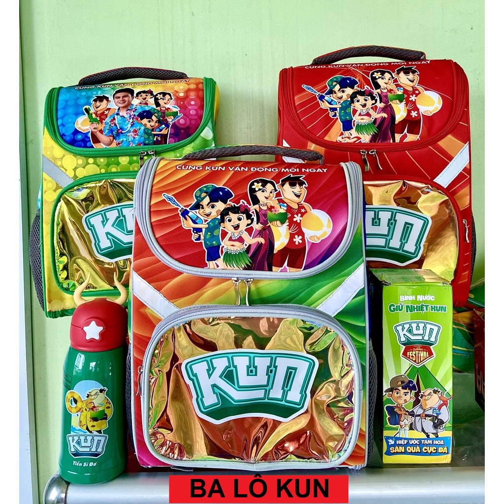 BALO KUN CHỐNG GÙ, BALO KHUYẾN MÃI SỮA KUN HÀNG CHUẨN CHÍNH HÃNG