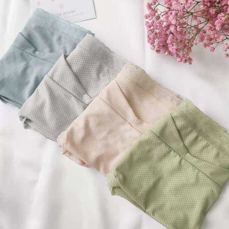 Quần Lót Bầu Và Sau Sinh Chicmom Cạp Chéo Kháng Khuẩn Có Lỗ Thông Hơi A88