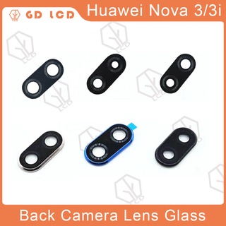 Mặt kính máy ảnh mặt sau Huawei Nova 3 3i với bộ phận thay thế khung bezel