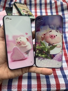 Ốp lưng iPhone 4 heo dễ thương