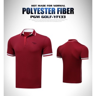 [ CHÍNH HÃNG PGM GOLF] Áo cộc tay Nam golf YF133