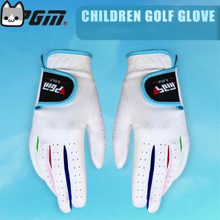 1pair Children Unisex Golf Gloves Breathable Left/Right Hand Anti-skid Glove