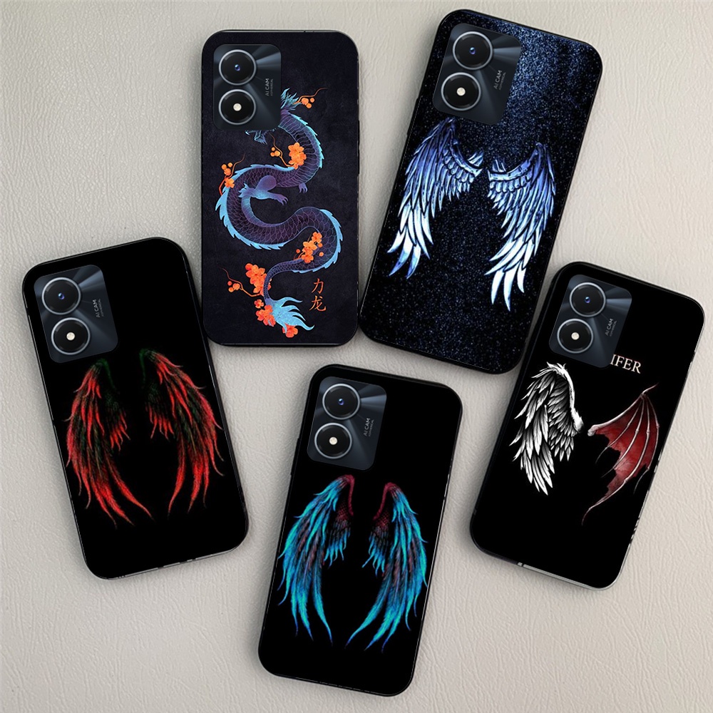 Ốp lưng điện thoại vivo y02s / y01 bộ hình bọ cạp rồng phong cách nam