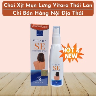Chai xịt mụn lưng thái lan Vitara SE Body Acne Spray 50ml