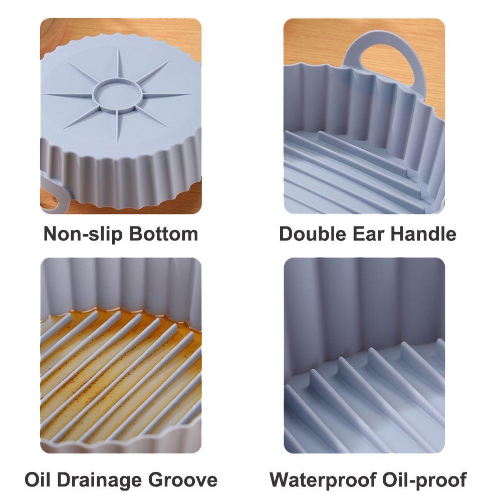 CONOPERY Khay Nướng Bánh Pizza Bằng Silicone Tiện Dụng