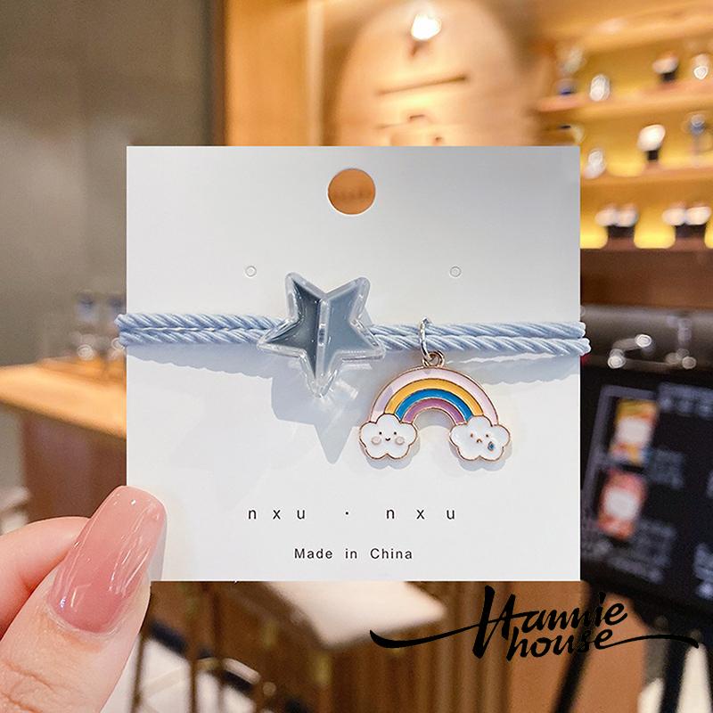 Vòng đeo tay mặt hình ngôi sao phong cách Nhật Hàn