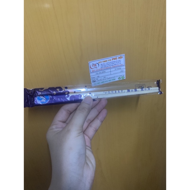 Đũa tre dùng 1 lần cao cấp lốc 100 đôi