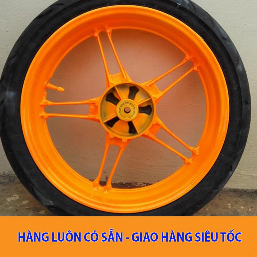 Sơn Samurai màu cam huỳnh quang 55 chính hãng, sơn xịt dàn áo xe máy chịu nhiệt, chống nứt nẻ, kháng xăng