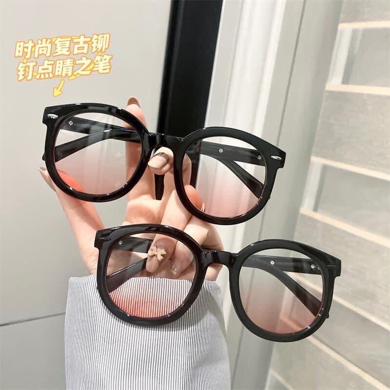 Kính mắt mèo má hồng Pinky siêu dễ thương