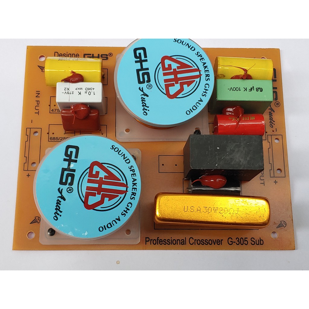 Phân Tần cho loa SUB GHS G305 SUB