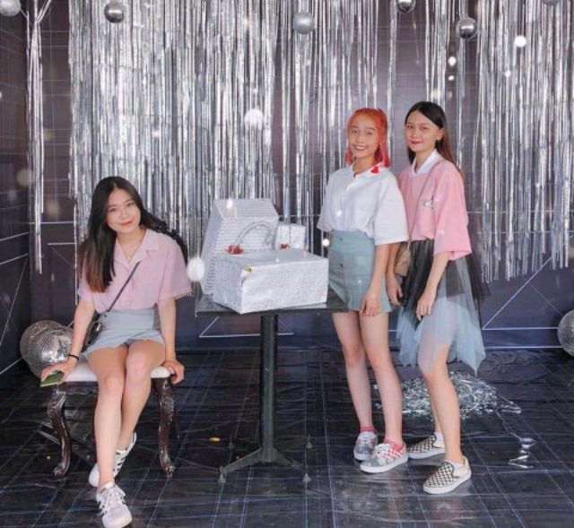 ÁO POLO NGỰA UNICORN HỒNG CUTE ULZZANG