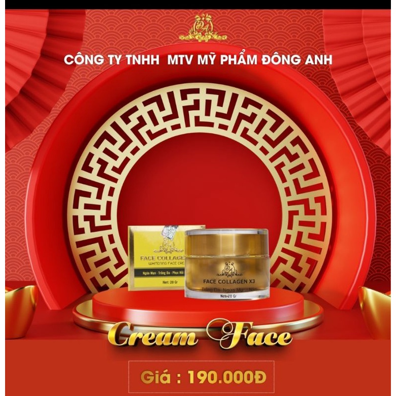 FACE COLLAGEN DƯỠNG TRẮNG DA MP ĐÔNG ANH CHÍNH HÃNG | BigBuy360 - bigbuy360.vn