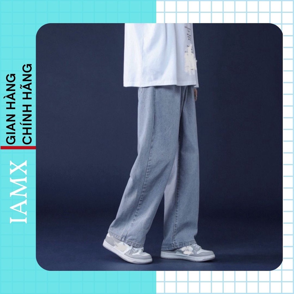 Quần jean nam ống rộng baggy TH01 phong cách Hàn Quốc Hottrend 2022