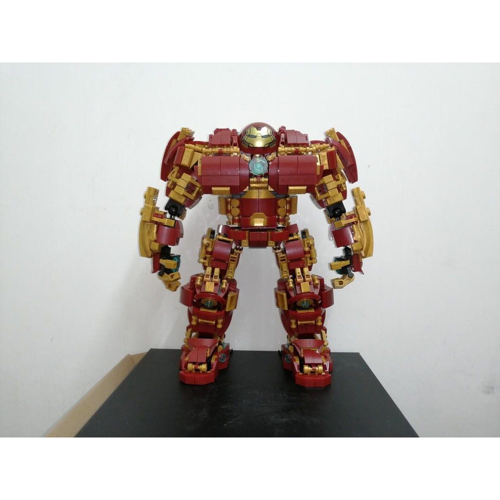 （có sẵn）đồ chơi lắp ráp Marvel Super Heroes Ironman LY76026 Bộ Giáp Iron Man Hulkbuster