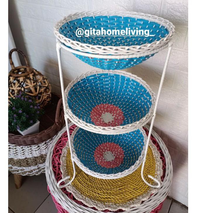 Giá Sắt Đựng Hành Tây 3 Tầng 401 | BigBuy360 - bigbuy360.vn