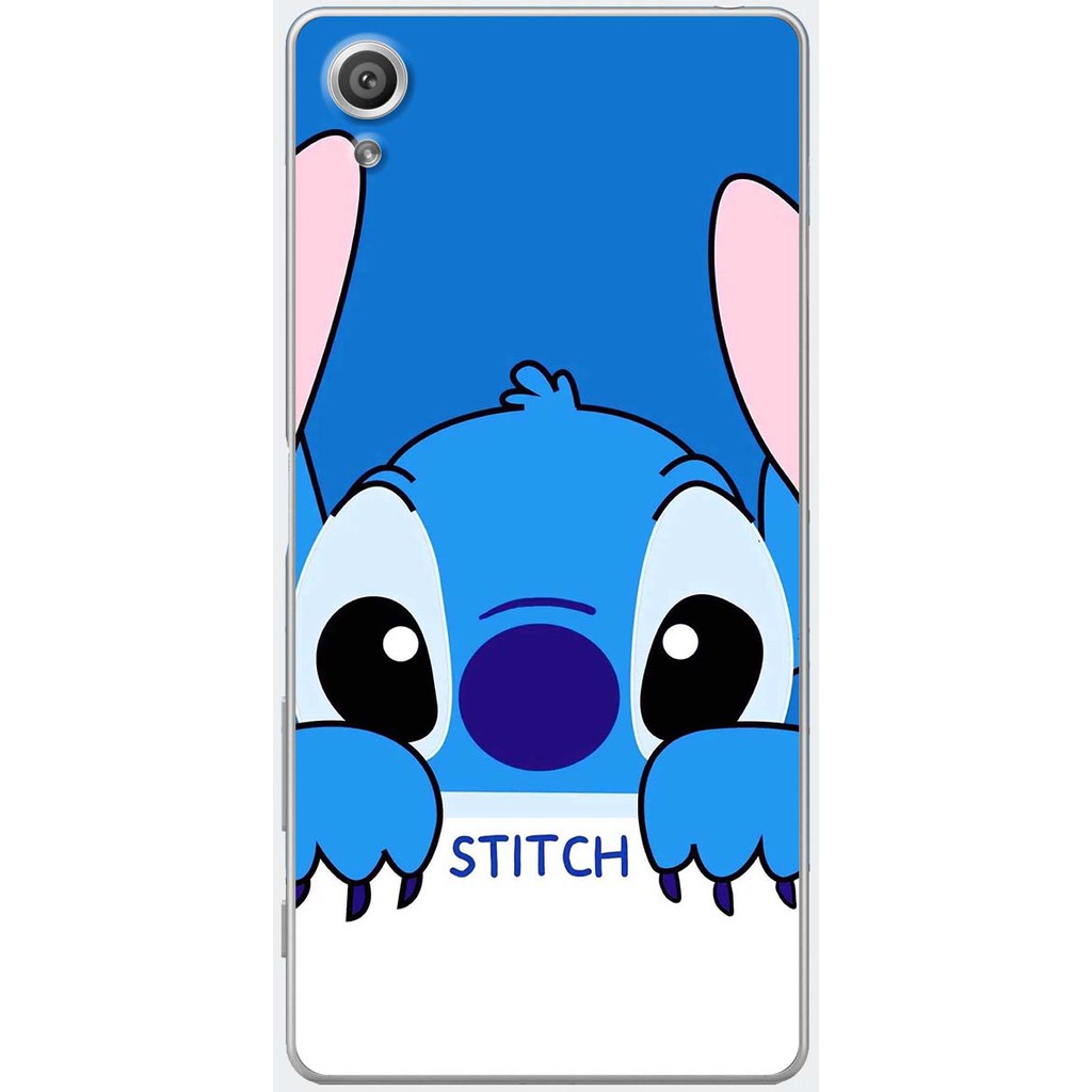 Ốp lưng nhựa dẻo Sony X, XA, XA Ultra in hình Stitch vểnh tai