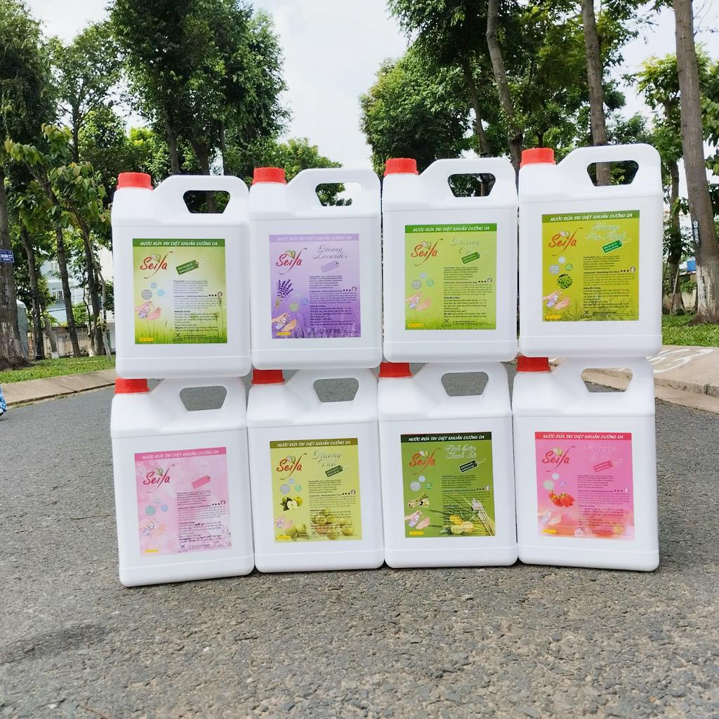 Nước Rửa Tay (xà phòng) diệt khuẩn Seifa 5 Lít