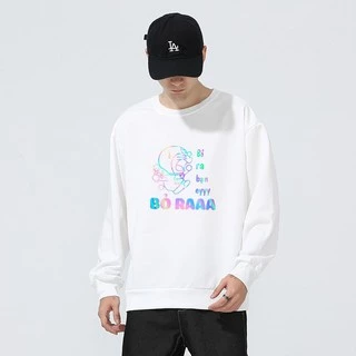 Áo Nỉ Dài Tay 🍀FREESHIP🍀 Áo Nỉ Da Cá Phản Quang Doremon AS06