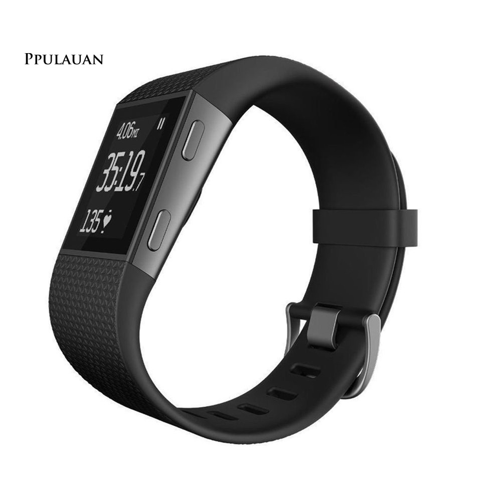 Dây đeo đồng hồ bằng silicone mềm cho Fitbit SURGE