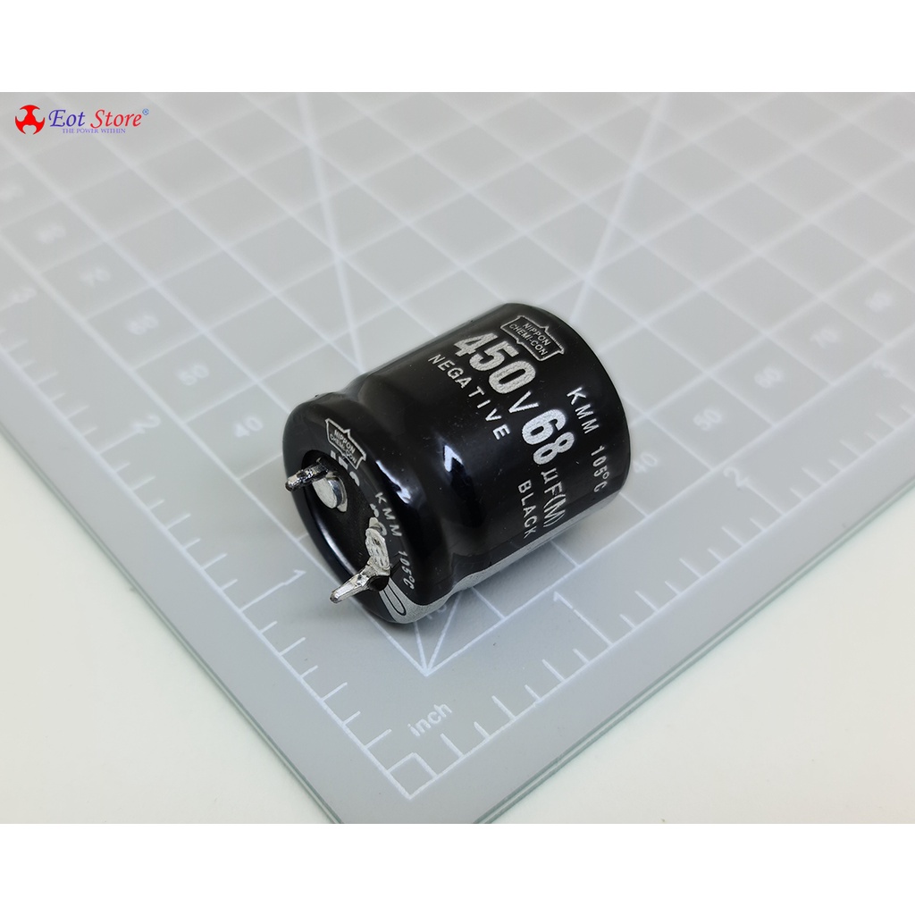 Tụ phân cực (tụ hóa) 68uF 450V hàng tháo máy chất lượng