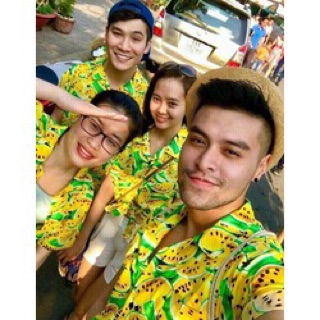 Ao sơ mi hoa quả