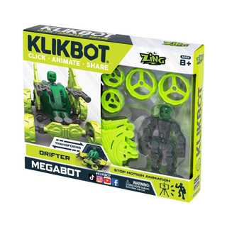 Đồ Chơi Mô Hình STIKBOT Klikbot Siêu Anh Hùng-Xanh Lá TST667/GR