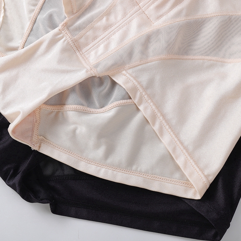 Quần lót gen nịt bụng lụa CẠP CAO nữ, có khoá kéo định hình và giảm mỡ vòng eo đủ M-3XL | BigBuy360 - bigbuy360.vn