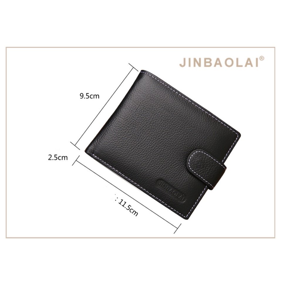 Ví nam 100% da bò thật cao cấp phong cách mới