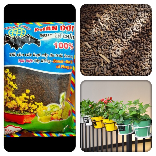 Phân dơi nguyên chất cao cấp, Bón cho tất cả Cây Trồng 500gr