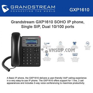 Điện thoại IP Grandstream GXP1610