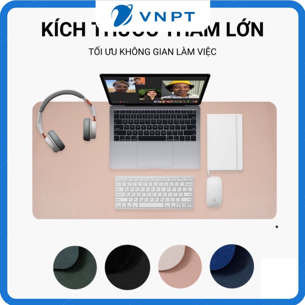 [Size Lớn 120x60]Miếng Lót Bàn Làm Việc Da DeskPad Cỡ Lớn Tấm Lót Chuột Size Lớn Chống Nước Nhiều Size Màu