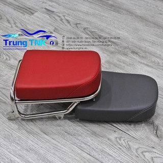 Yên cub 125 có nệm - baga sau cub 125.