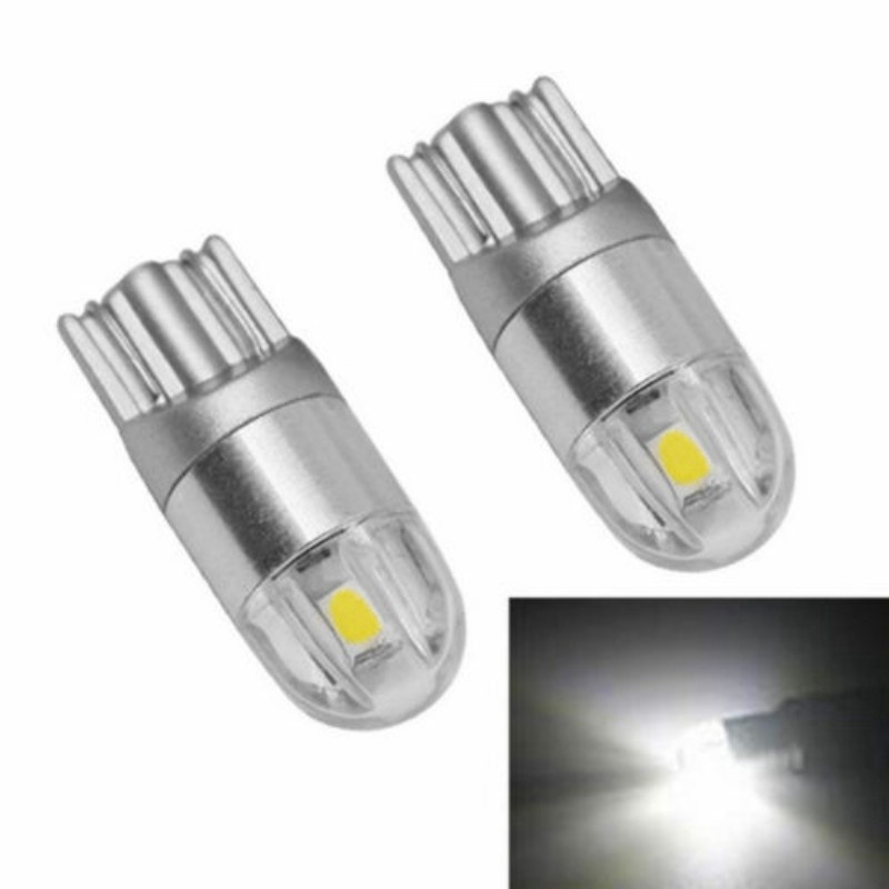 [Gói 4 chiếc] [Bóng đèn đọc sách nội thất ô tô T10 W5W 168 2 LED 6000K]