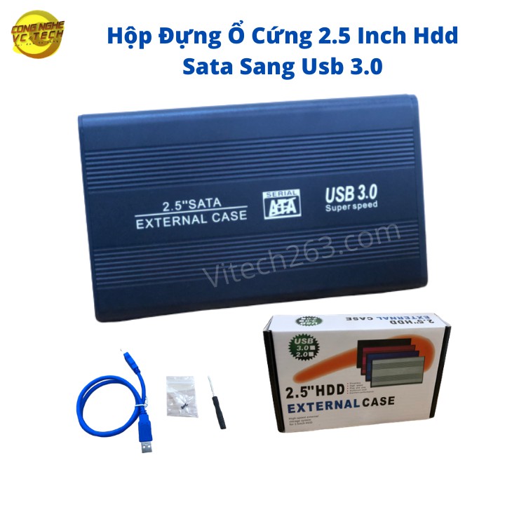 {RẺ VÔ ĐỊCH}Hộp Đựng Ổ Cứng ATA 2.5 Inch Hdd Sata Sang Usb 3.0-CAM KẾT HÀNG CHẤT LƯỢNG | WebRaoVat - webraovat.net.vn