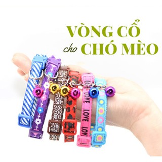 Vòng đeo cổ cho mèo và chó cún nhỏ