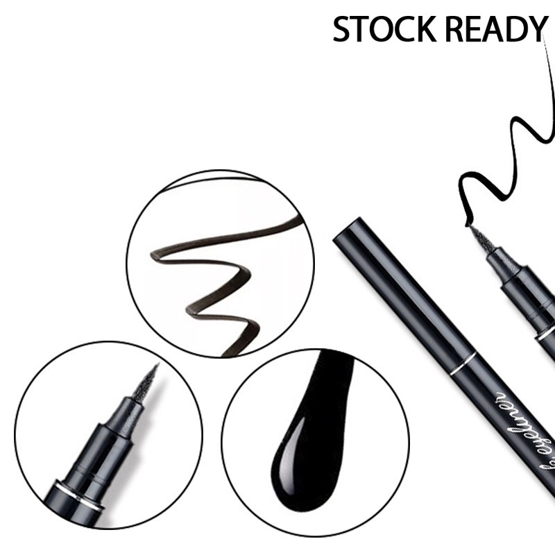 Bút Kẻ Mắt Hengha Màu Đen Lâu Trôi Chống Thấm Nước Không Nhòe Tiện Dụng