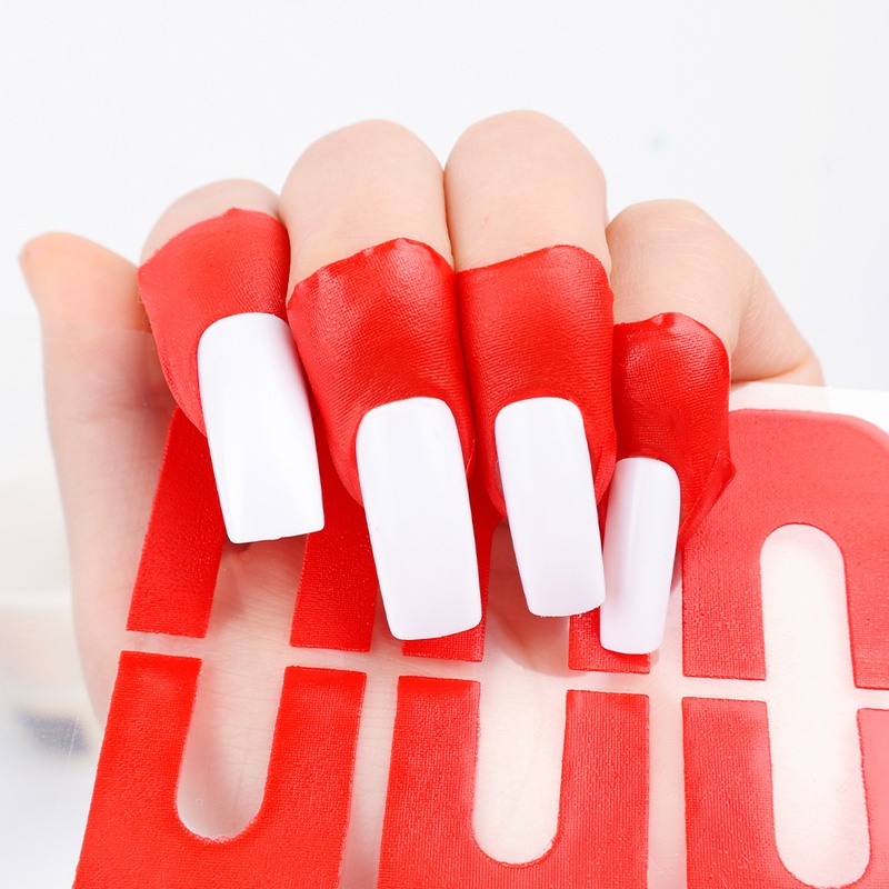 Bộ 10 Miếng Dán Chống Lem Sơn Móng Tay Sáng Tạo