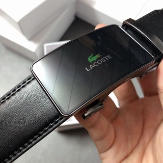 Nịt Lacoste khóa sọc chéo - NN235