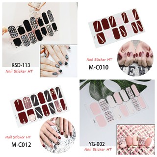 Miếng dán móng tay nghệ thuật 3D + Tặng kèm đũa móng